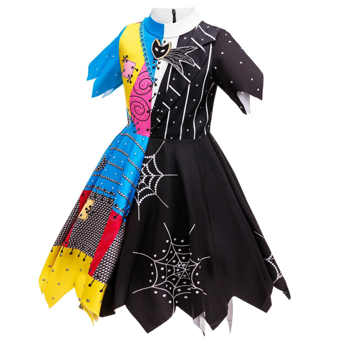 The Nightmare Before Christmas Sally New Girl Costume Dress Cosplay Party Holiday