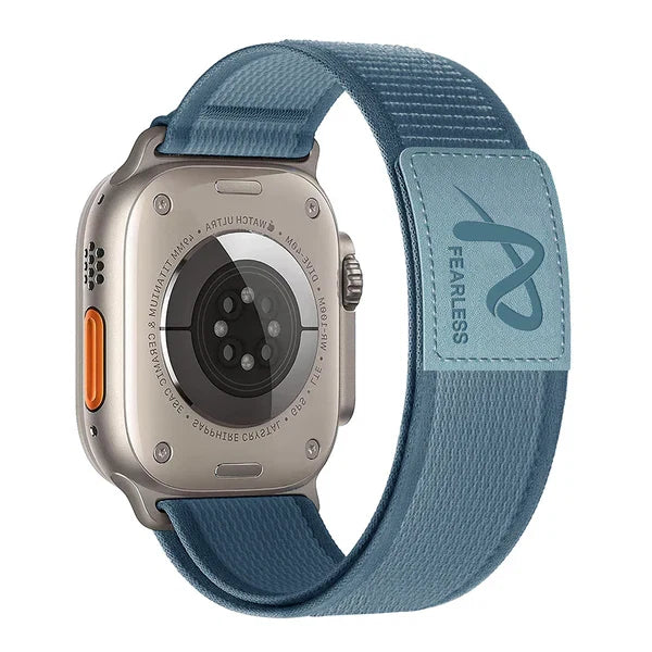 Leather Label Trail Loop Nylon Band