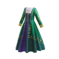 Hocus Pocus 2 Girls Dress Witch Costume Cosplay Party Holiday Halloween