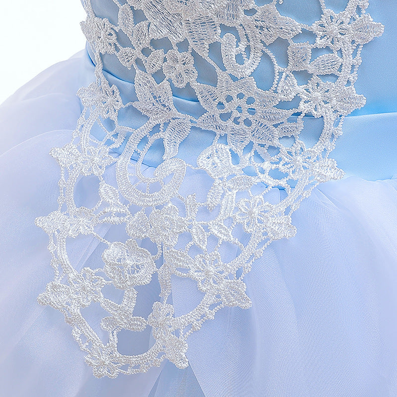 Cinderella Princess New Girls Dresses Costume Princess Cosplay Party Holiday Wedding