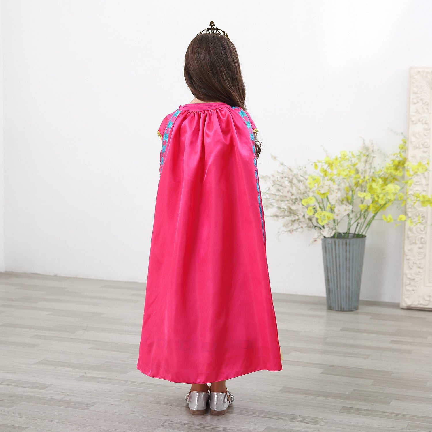 New Kid Girl Aladdin Jasmine Princess Dress Cosplay Costume