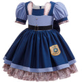 Zootopia 2 Judy Hopps Costume Bunny Officer Dress Cosplay For Girls