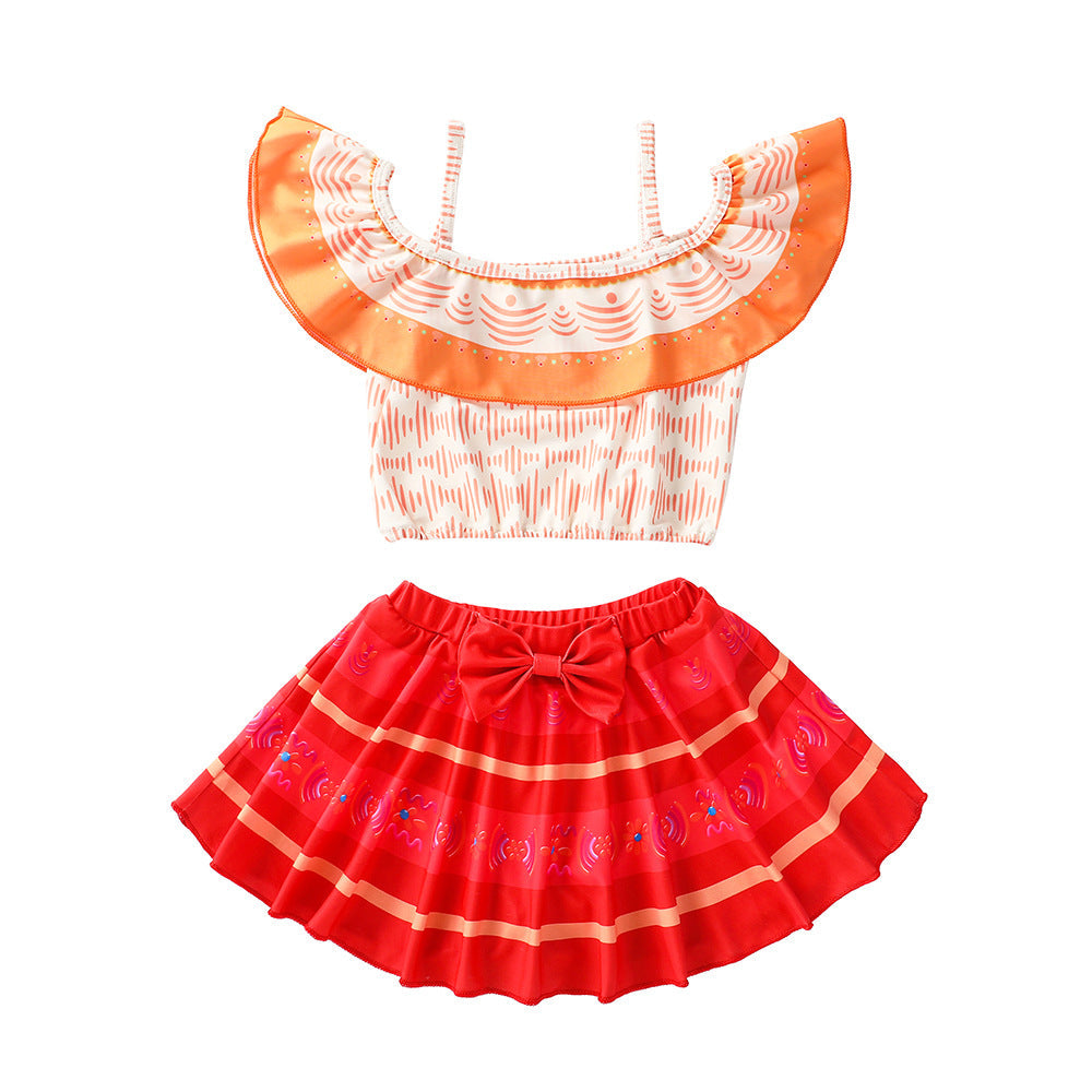 Encanto Girl Swimsuit Set Two-Piece