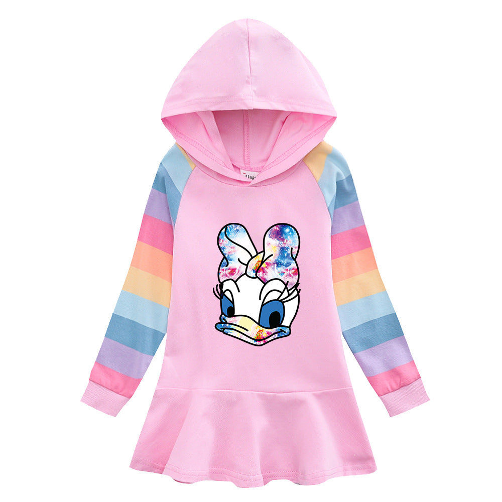 Daisy Duck New Girl Dress Party Toddler Princess Costume  For Casual Wear Holiday Birthday