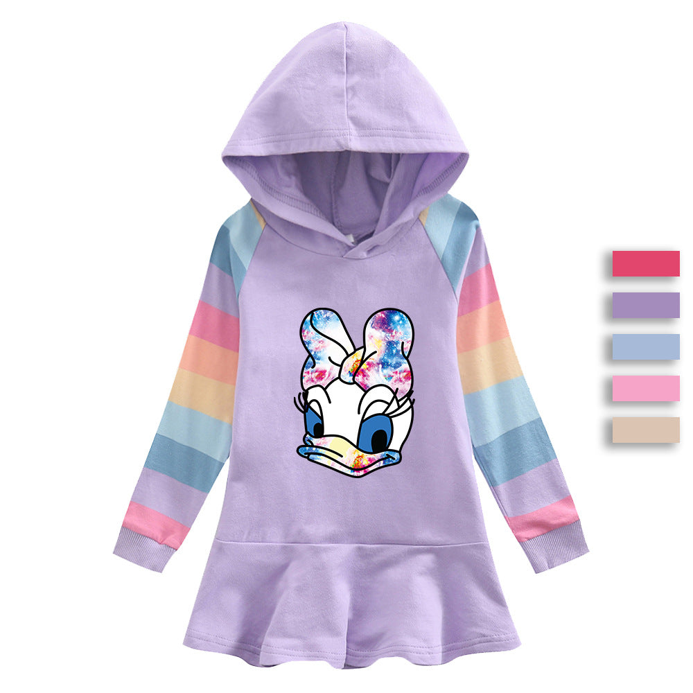Daisy Duck New Girl Dress Party Toddler Princess Costume  For Casual Wear Holiday Birthday