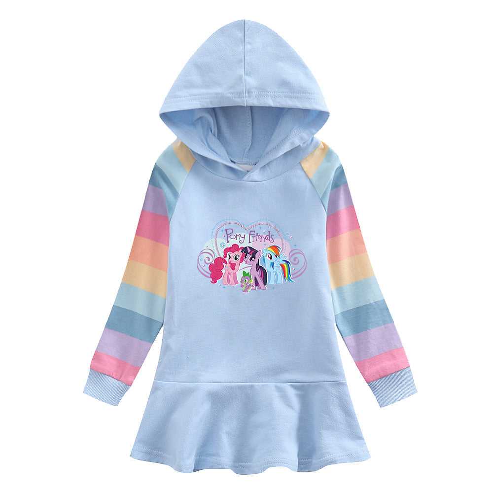 New Girl Party Holiday Toddler Princess Costume My Little Pony Dress For Casual Wear Birthday