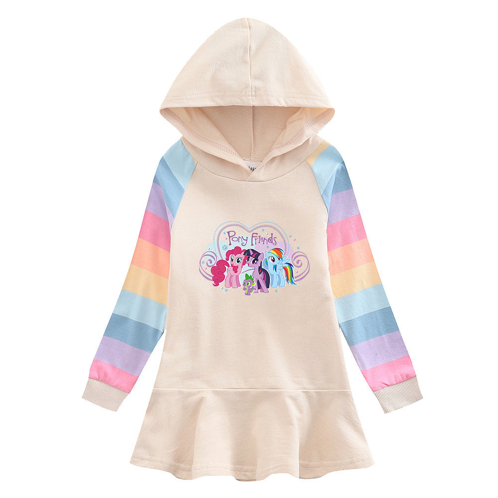 New Girl Party Holiday Toddler Princess Costume My Little Pony Dress For Casual Wear Birthday