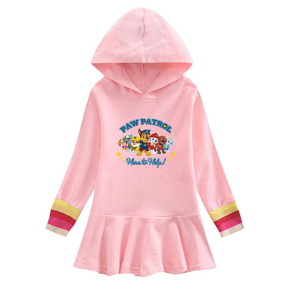 PAW Patrol New Girl Princess Dress Holiday Toddler Princess Costume  For Casual Wear Birthday