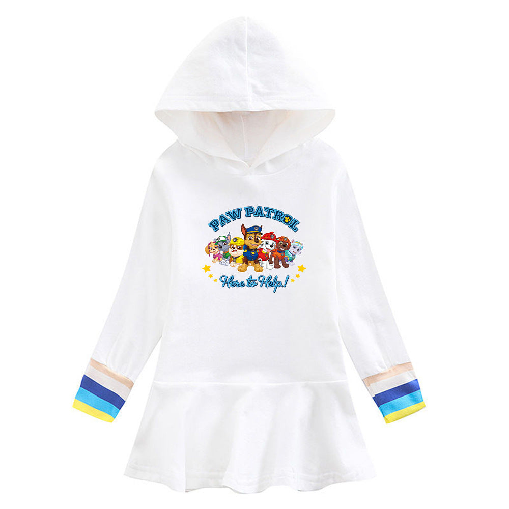 PAW Patrol New Girl Princess Dress Holiday Toddler Princess Costume  For Casual Wear Birthday