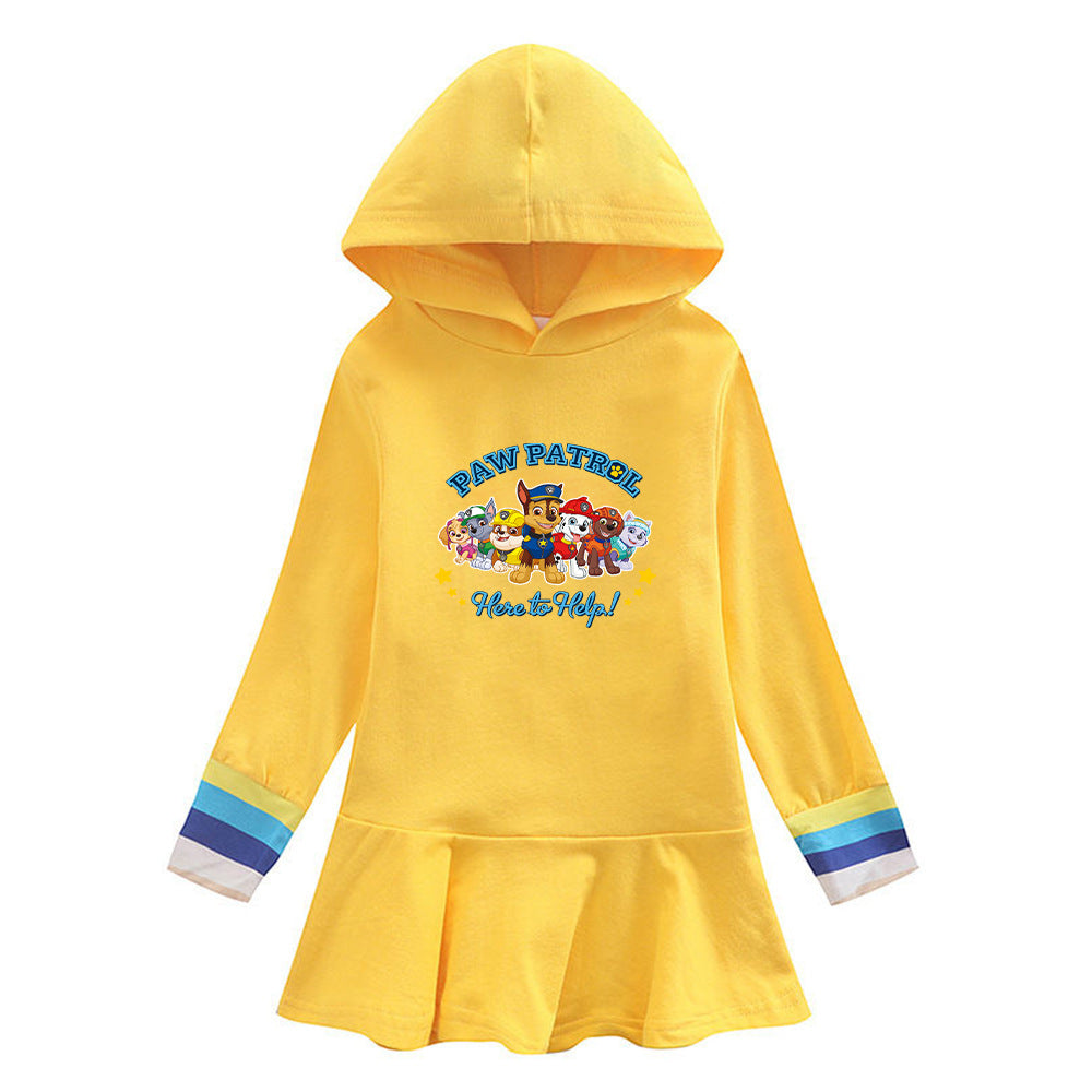 PAW Patrol New Girl Princess Dress Holiday Toddler Princess Costume  For Casual Wear Birthday