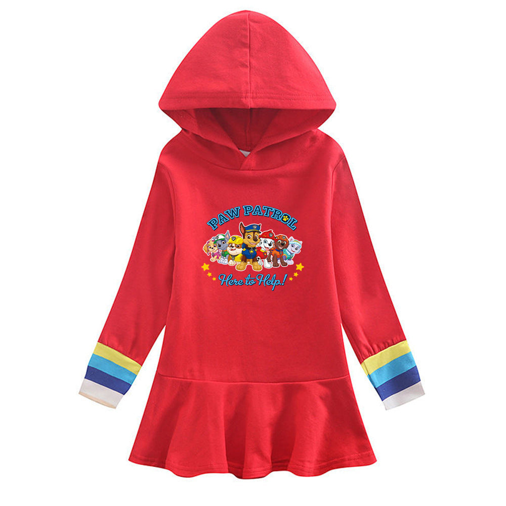 PAW Patrol New Girl Princess Dress Holiday Toddler Princess Costume  For Casual Wear Birthday