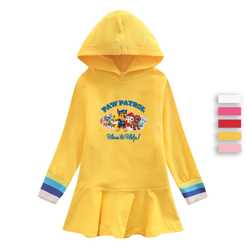PAW Patrol New Girl Princess Dress Holiday Toddler Princess Costume  For Casual Wear Birthday