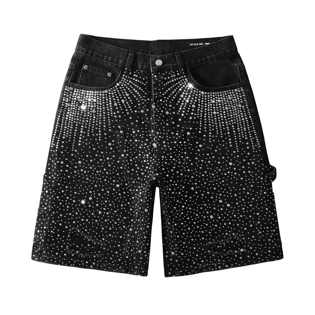 PURPLE Shorts Crystals 5099