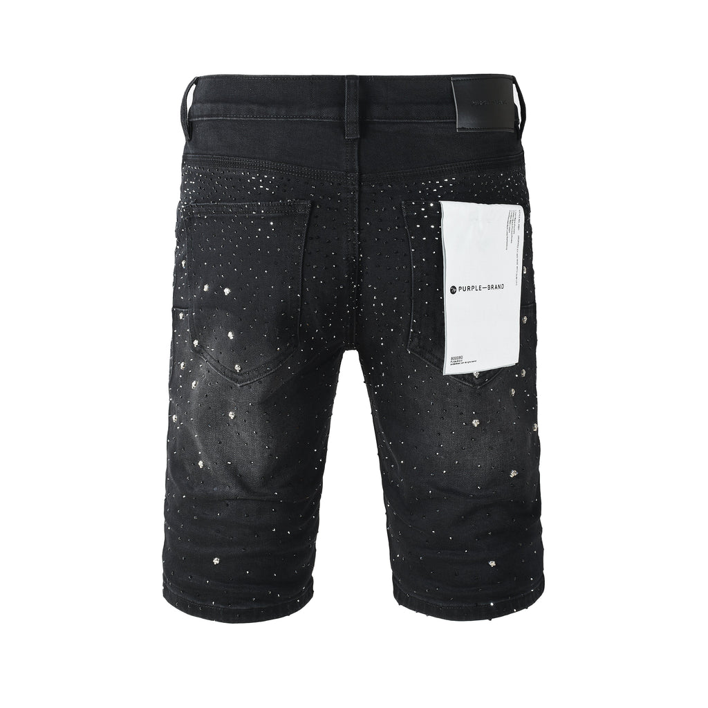 PURPLE Shorts Crystals 5106