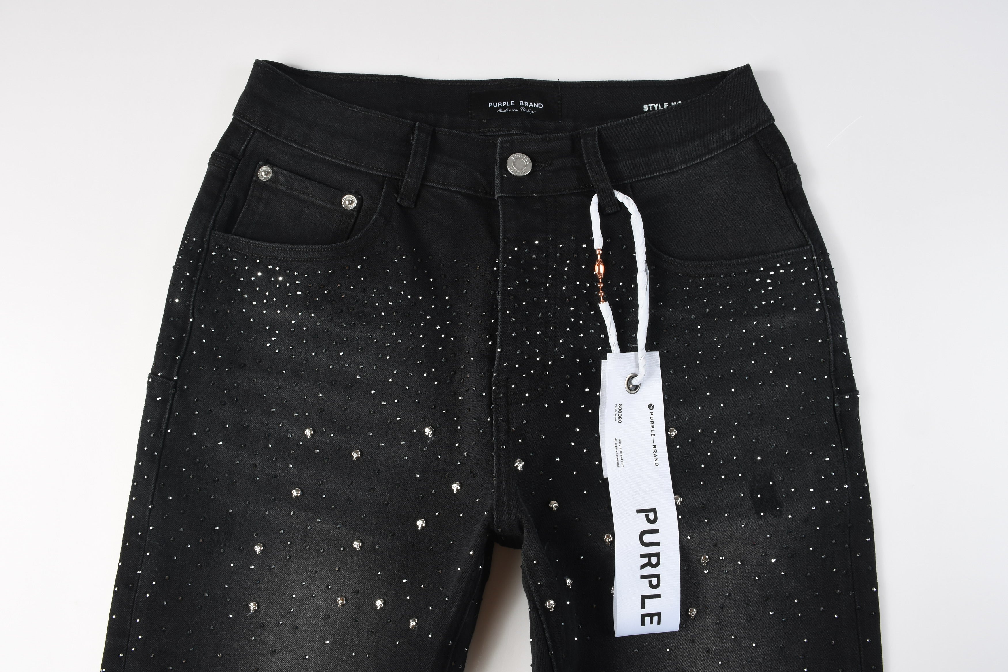 PURPLE Shorts Crystals 5106
