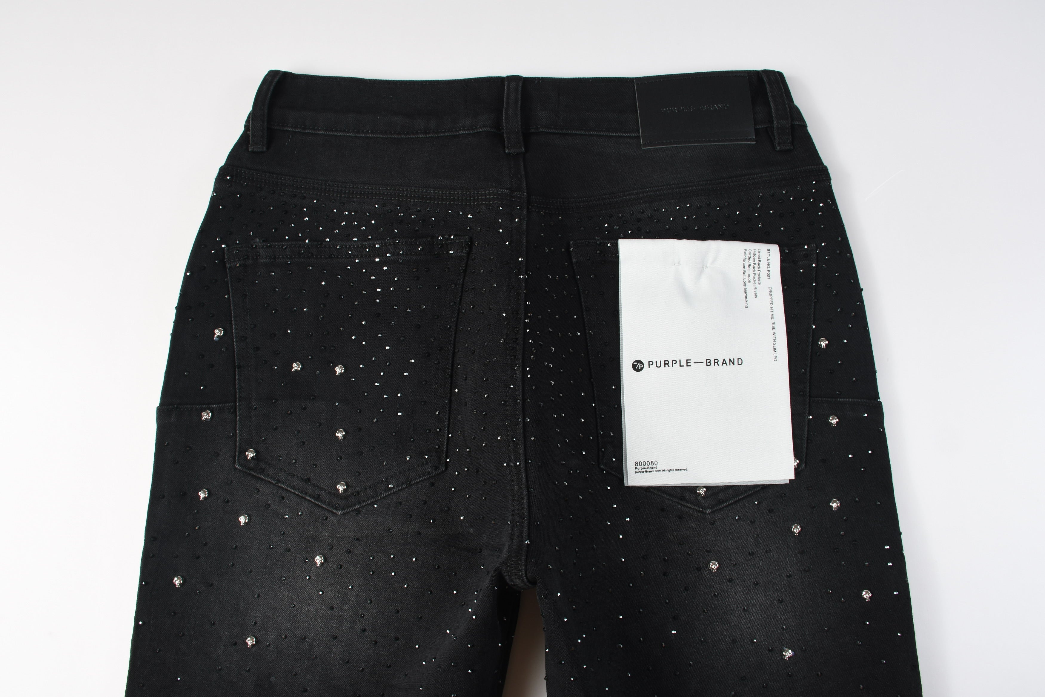PURPLE Shorts Crystals 5106