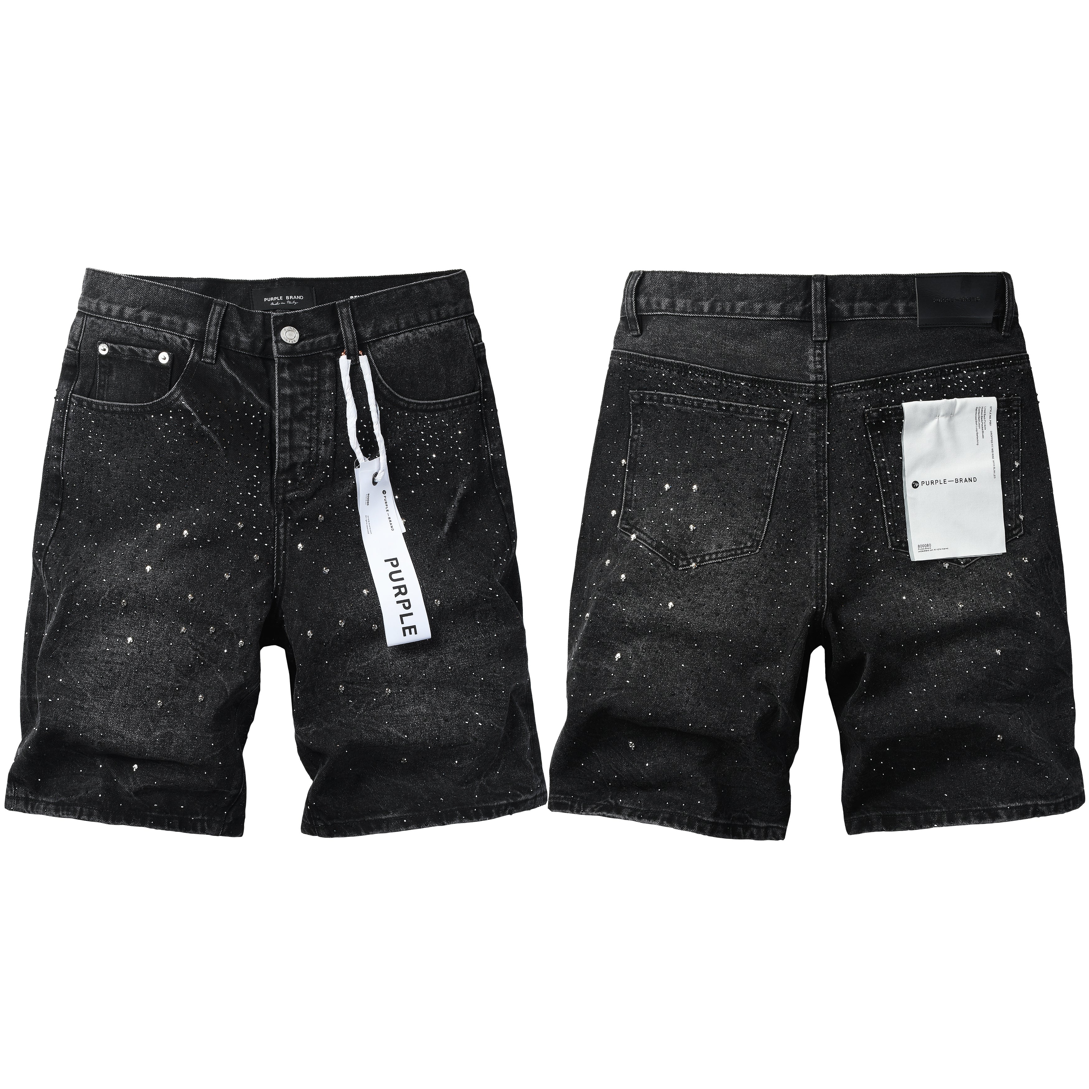 PURPLE Shorts Crystals 5110