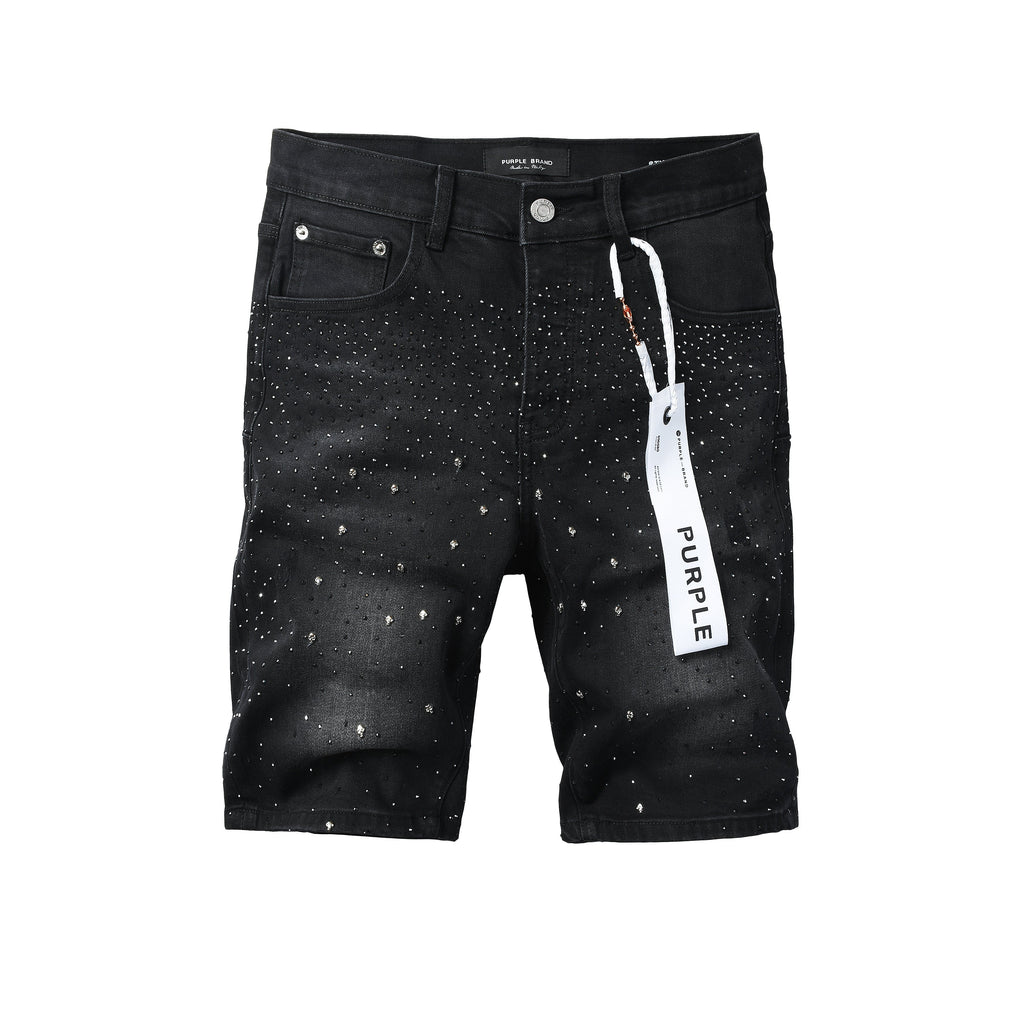 PURPLE Shorts Crystals 5106