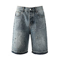 PURPLE Shorts Crystals 5102