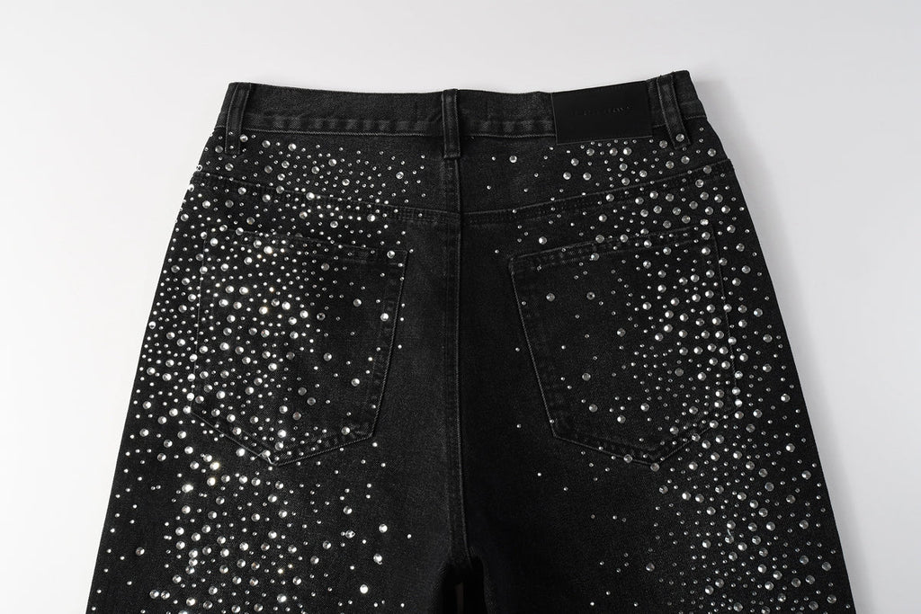 PURPLE Shorts Crystals 5103