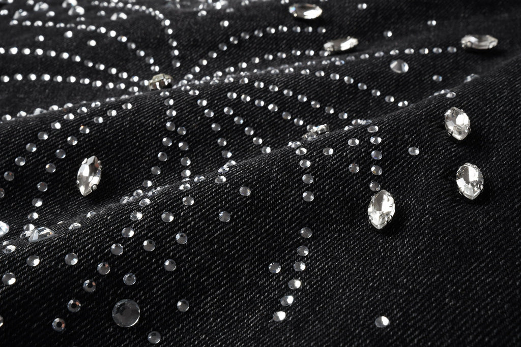 PURPLE Shorts Crystals 5103