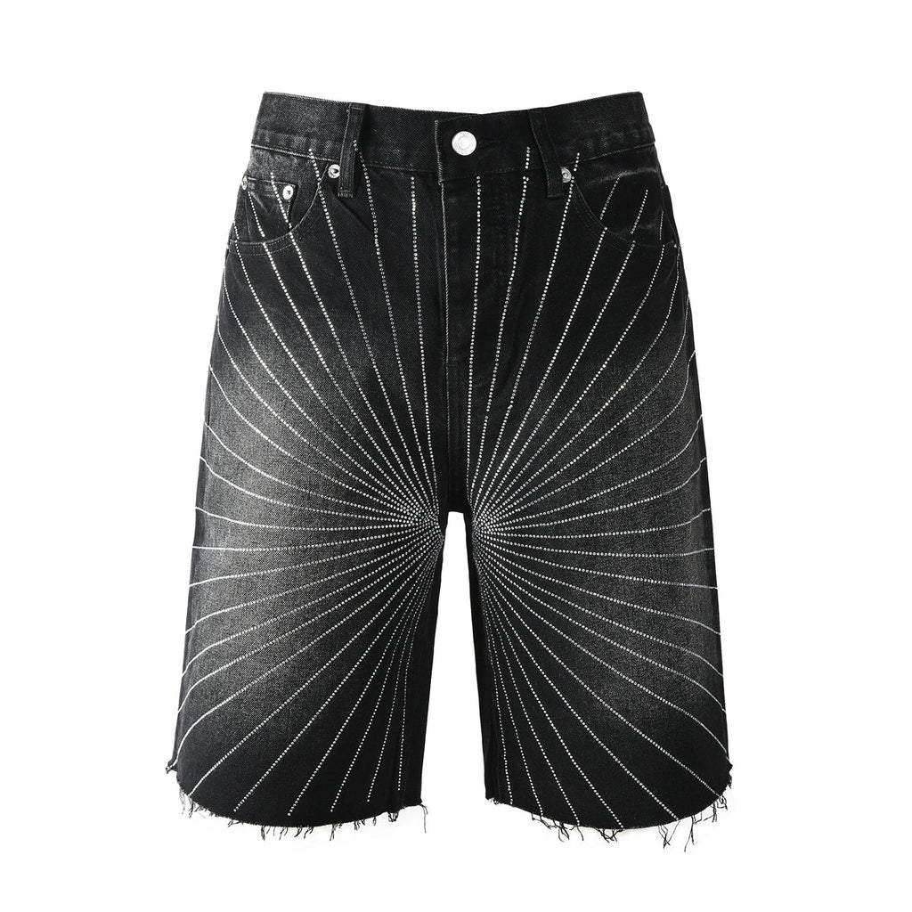 PURPLE Shorts Crystals 5104