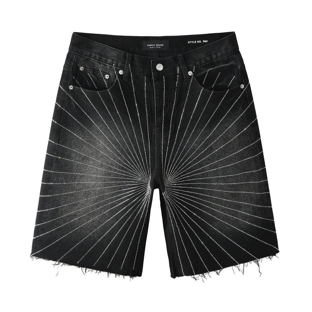PURPLE Shorts Crystals 5104