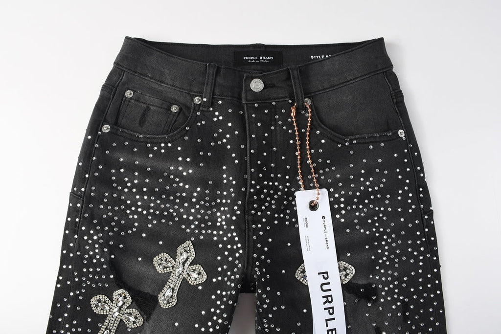 PURPLE Shorts Crystals 5111