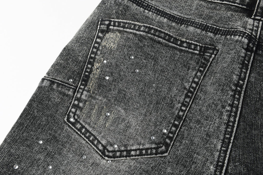 PURPLE Shorts Crystals 5112