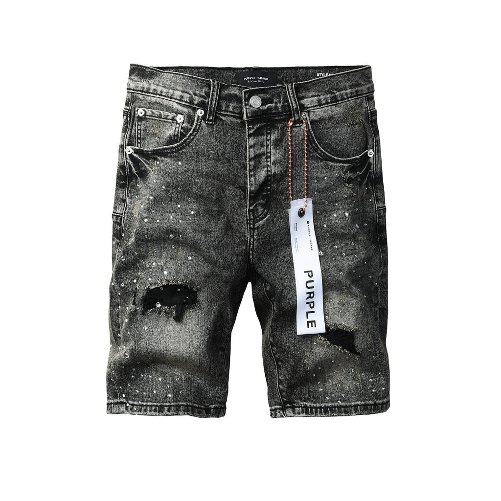 PURPLE Shorts Crystals 5112