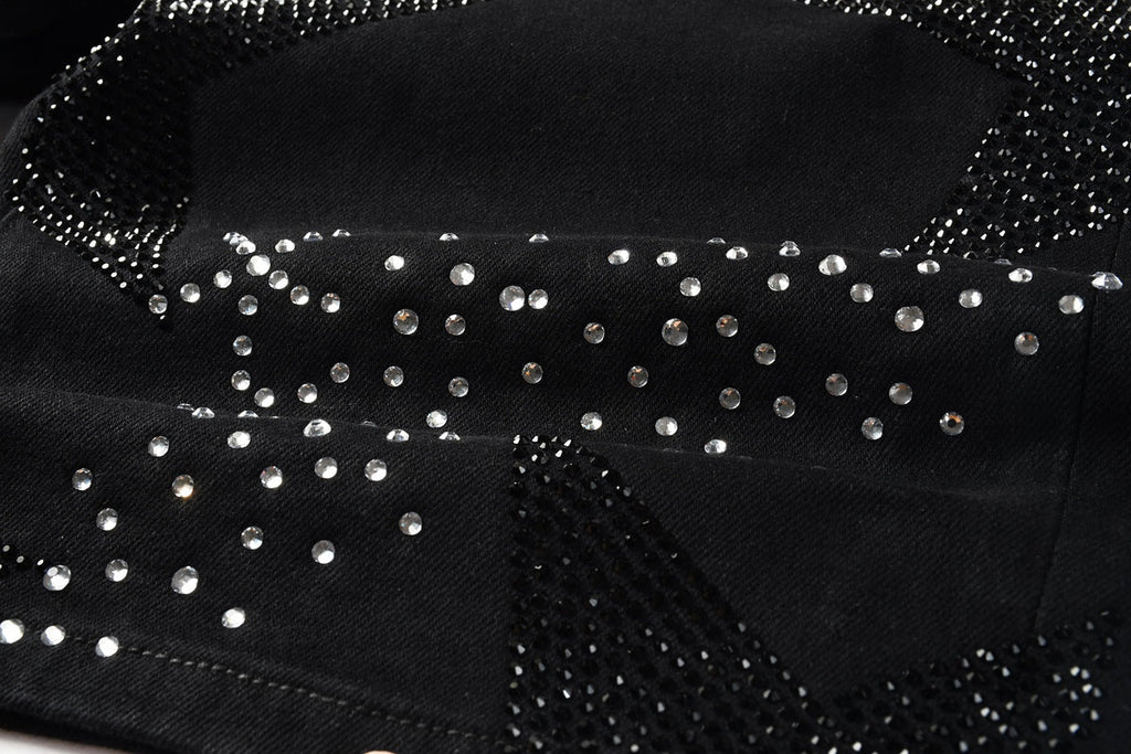 PURPLE Shorts Crystals 5117