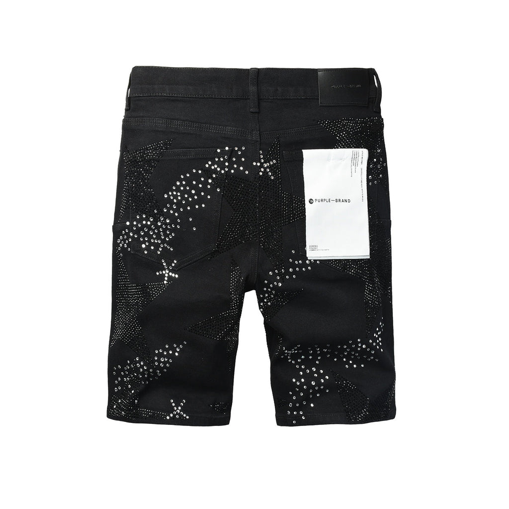 PURPLE Shorts Crystals 5117