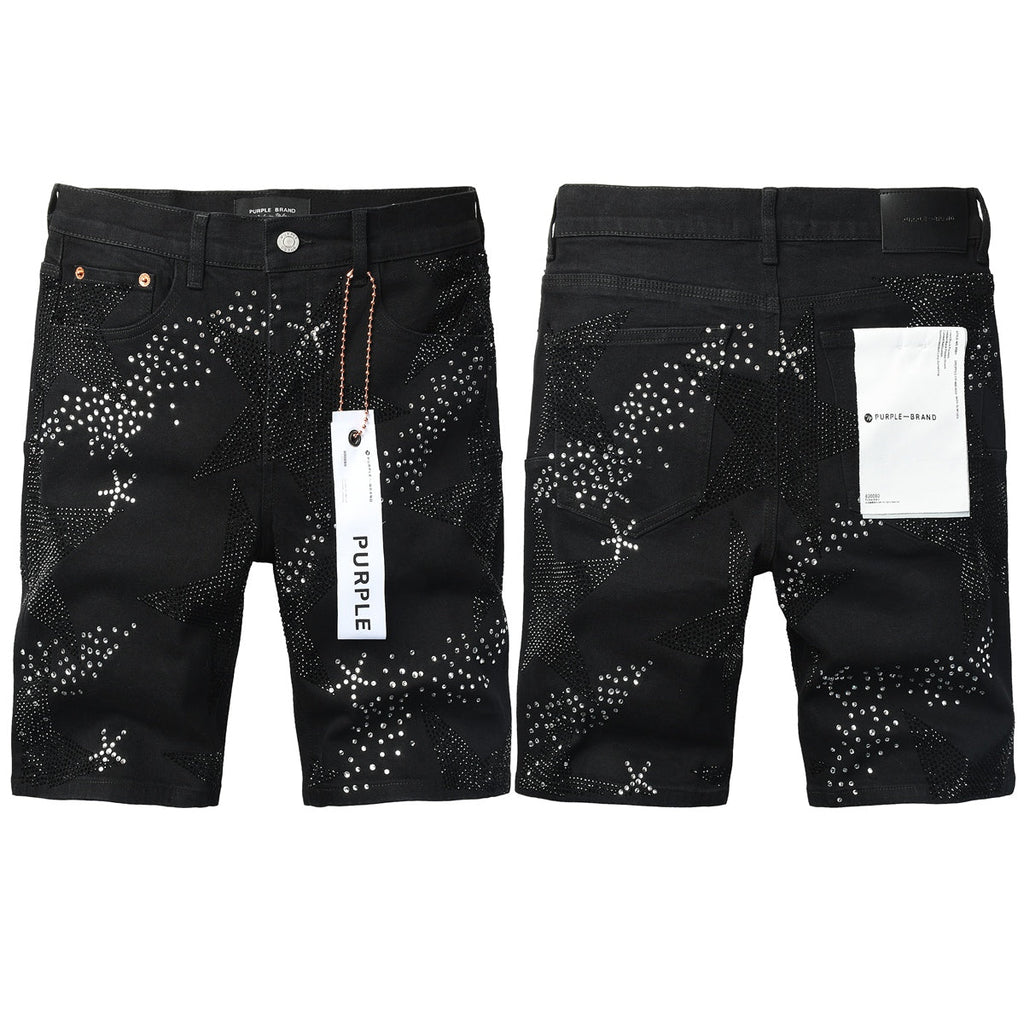 PURPLE Shorts Crystals 5117