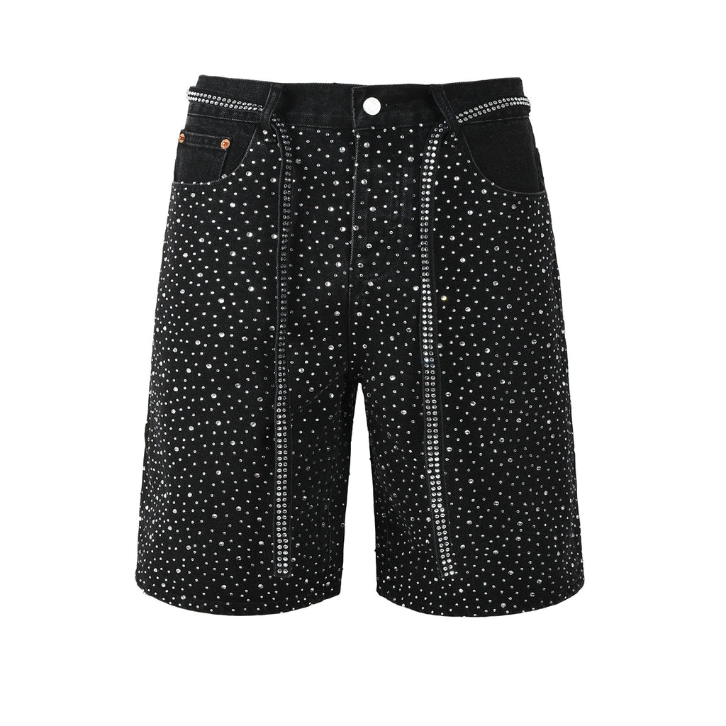 PURPLE Shorts Crystals 5095