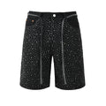 PURPLE Shorts Crystals 5095