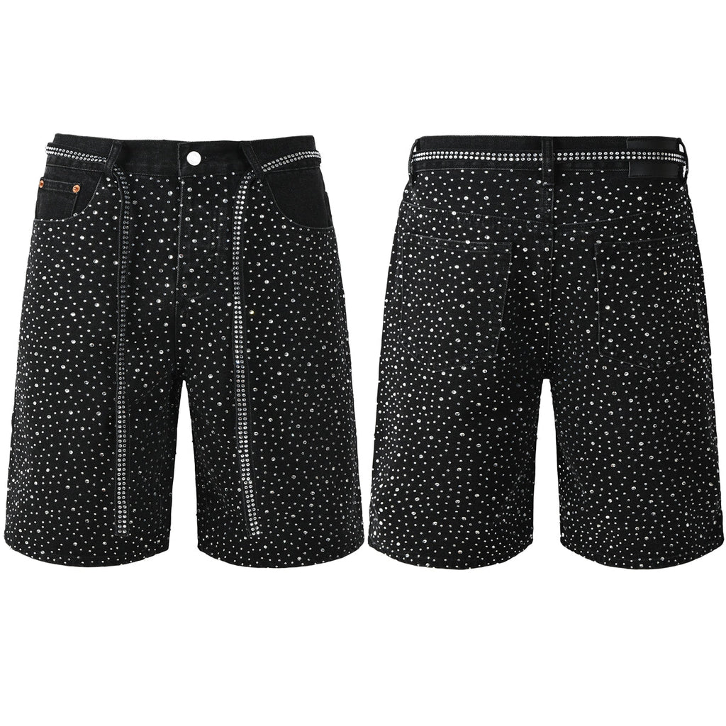 PURPLE Shorts Crystals 5095