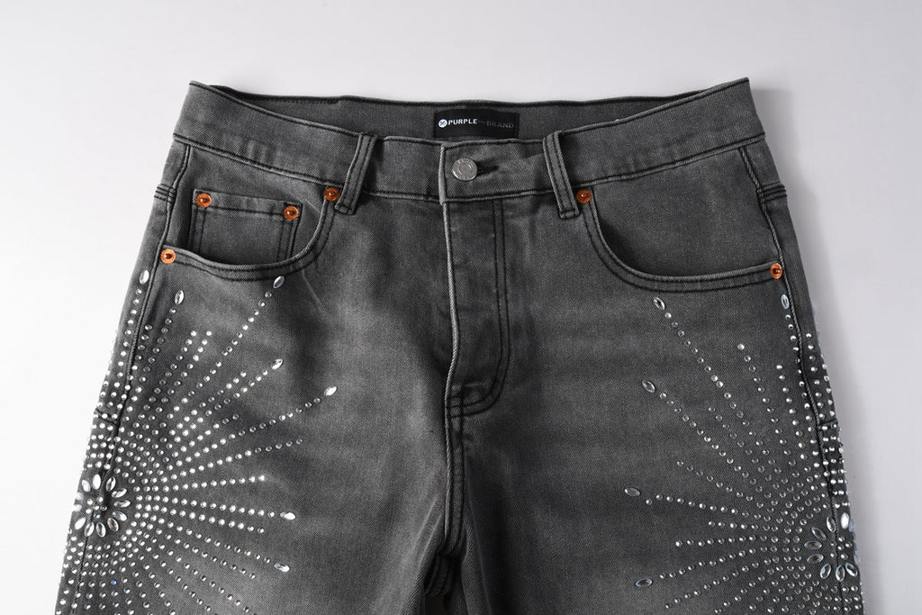PURPLE Shorts Crystals 5094