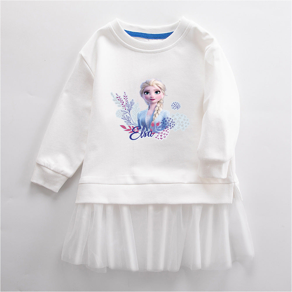 Elsa New Girl Party Toddler Princess Costume Mickey Mouse Dress For Casual Wear Holiday