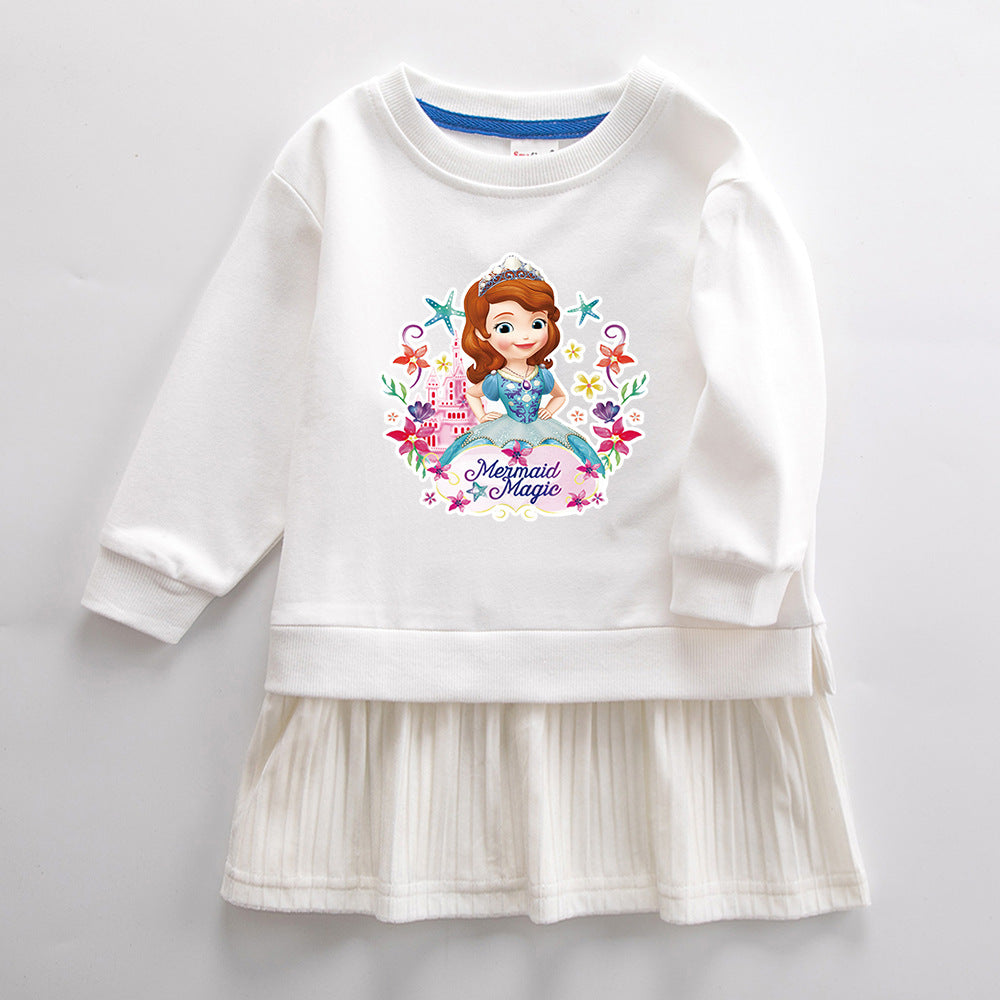 Sophia New Girl Party Toddler Princess Costume  Dress For Casual Wear