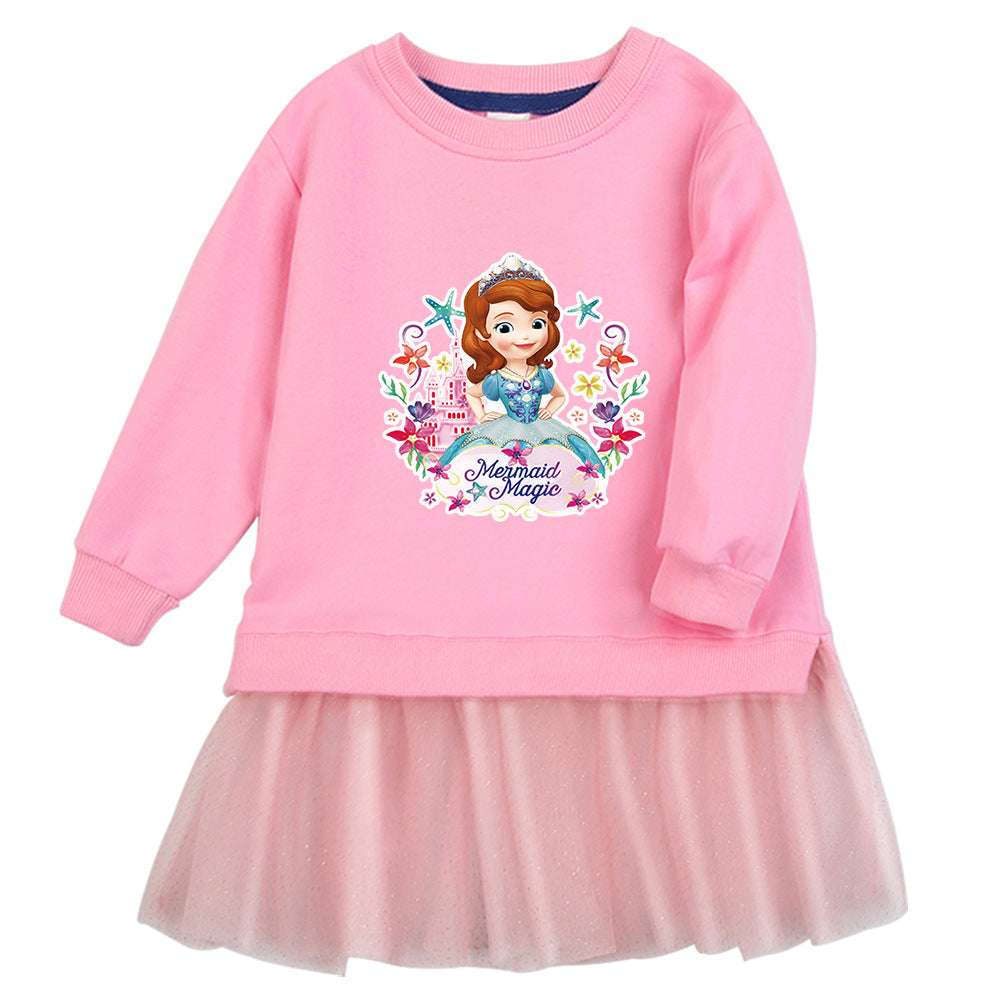 Sophia New Girl Party Toddler Princess Costume  Dress For Casual Wear
