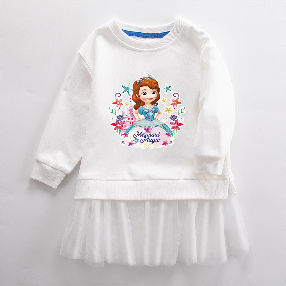Sophia New Girl Party Toddler Princess Costume  Dress For Casual Wear