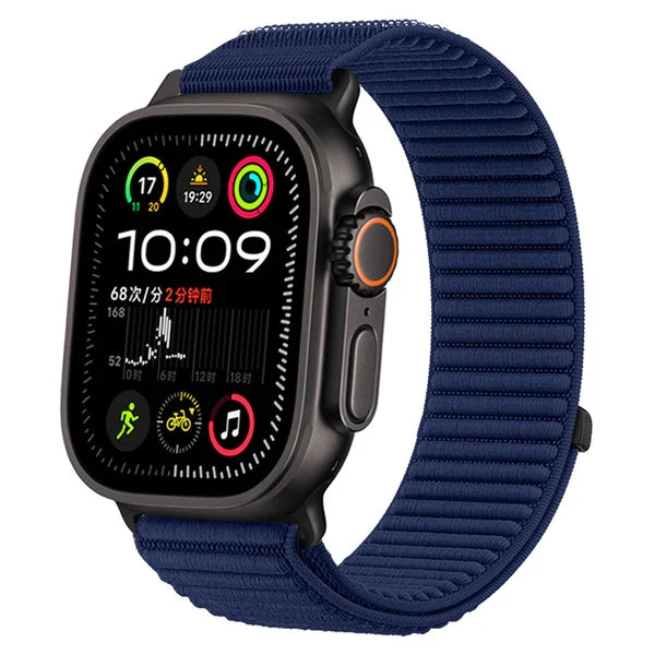Mountain Pattern Nylon Loop Strap