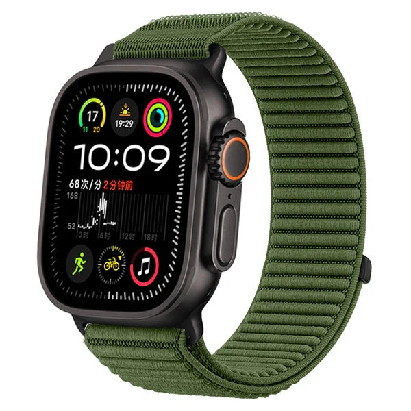 Mountain Pattern Nylon Loop Strap