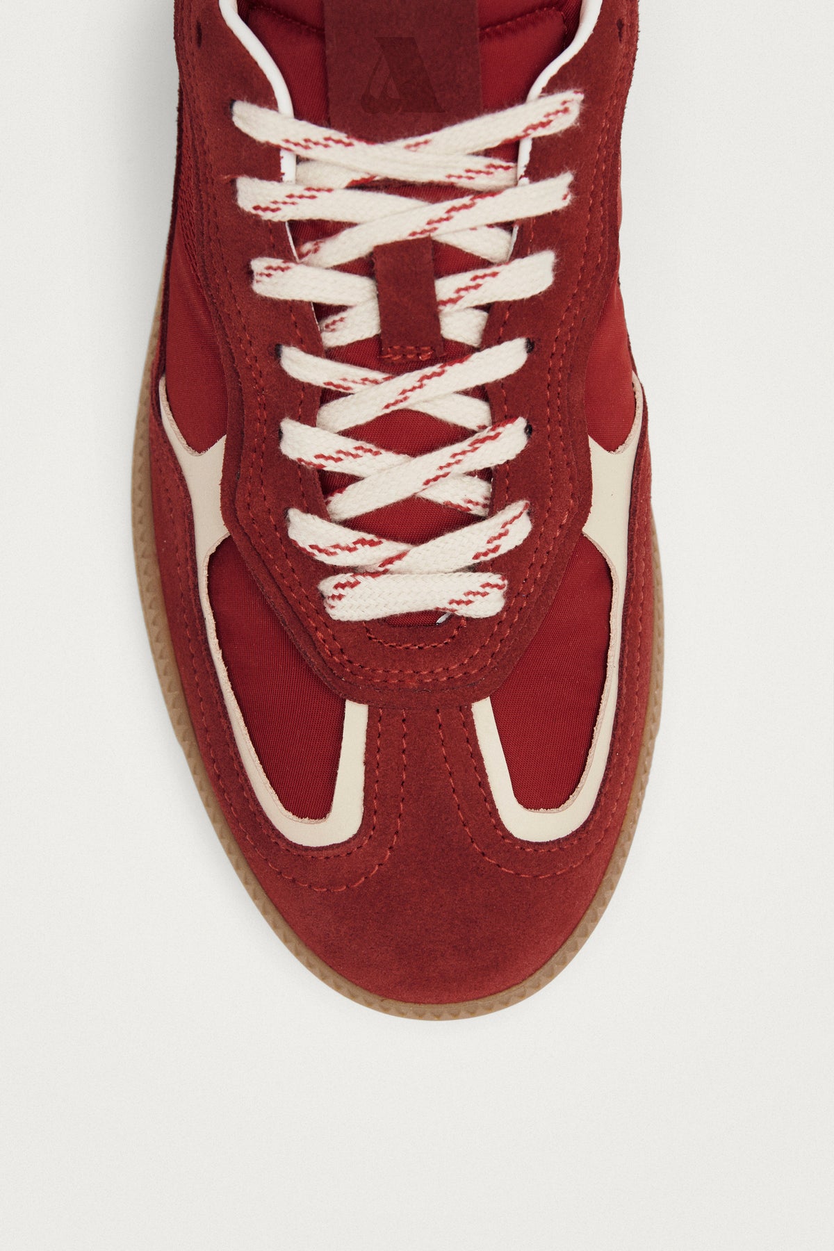 Tb.490 Rife Sheen Red Leather Sneakers