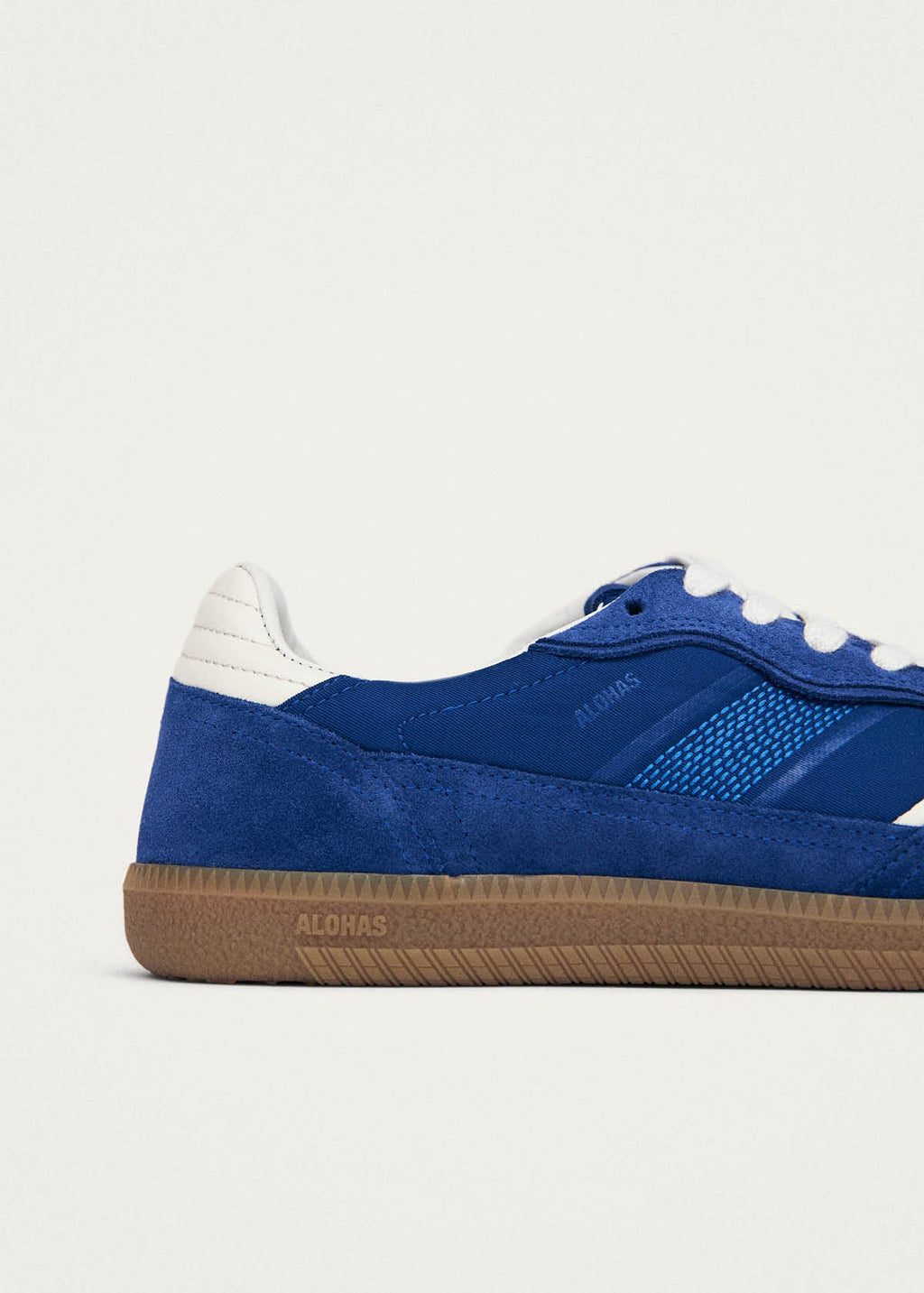Tb.490 Rife Sheen Blue Leather Sneakers