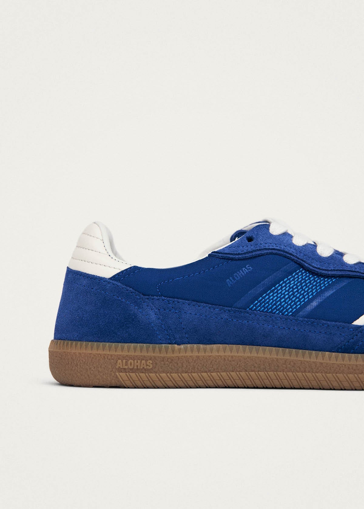 Tb.490 Rife Sheen Blue Leather Sneakers