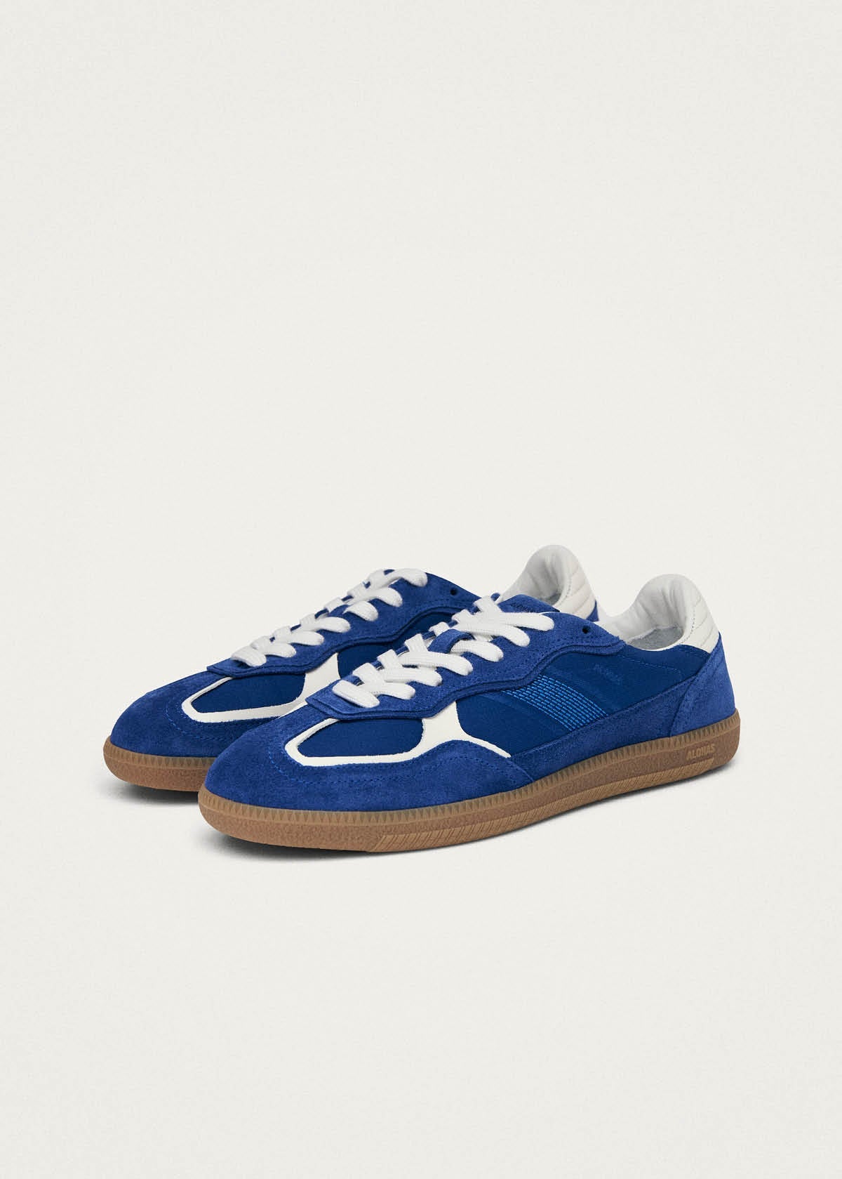 Tb.490 Rife Sheen Blue Leather Sneakers