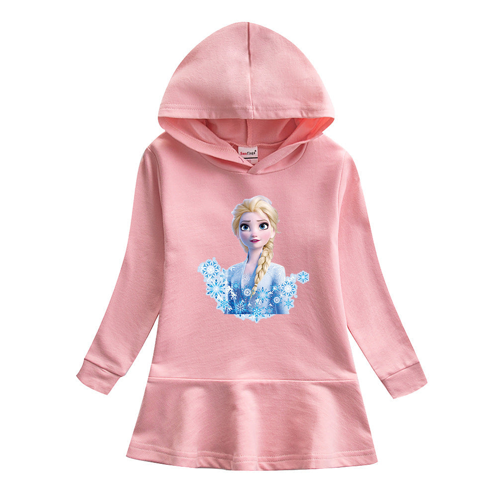 New Girl Dress Elsa Party Toddler Princess Costume Dress For Casual Wear Holiday