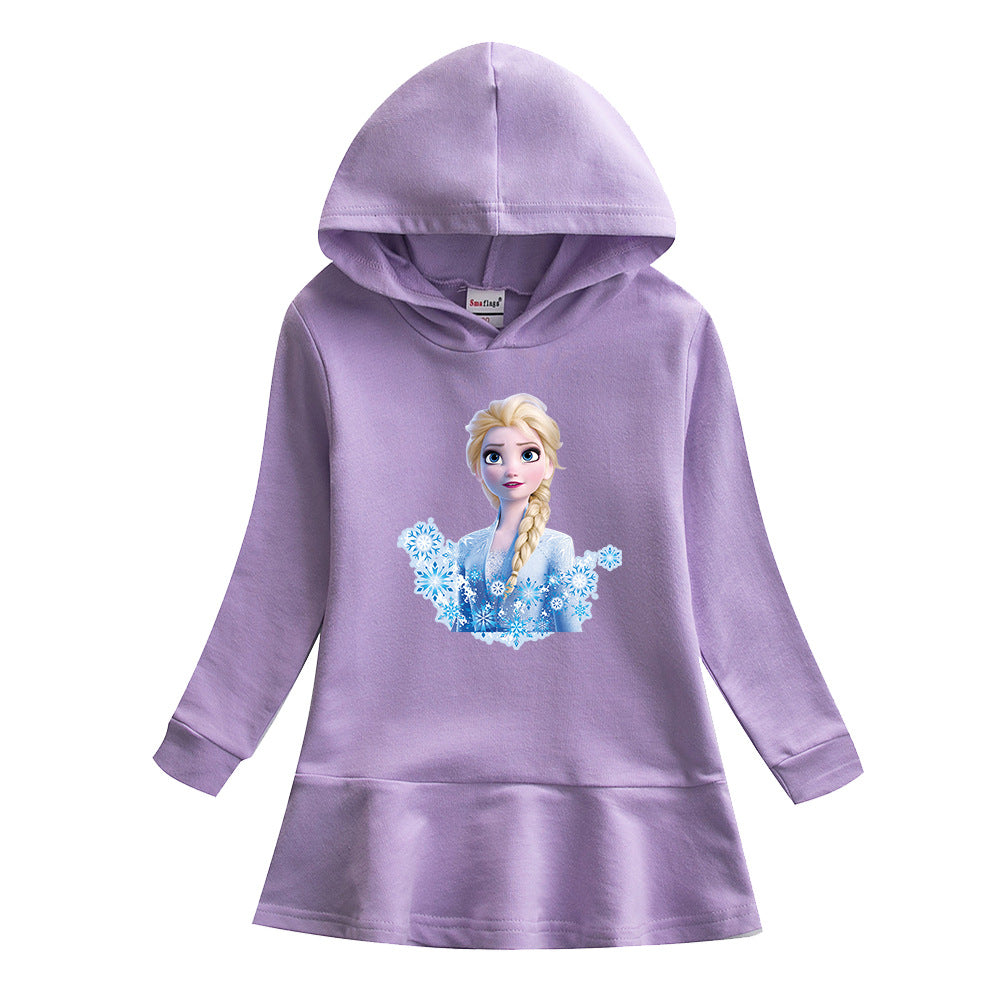 New Girl Dress Elsa Party Toddler Princess Costume Dress For Casual Wear Holiday