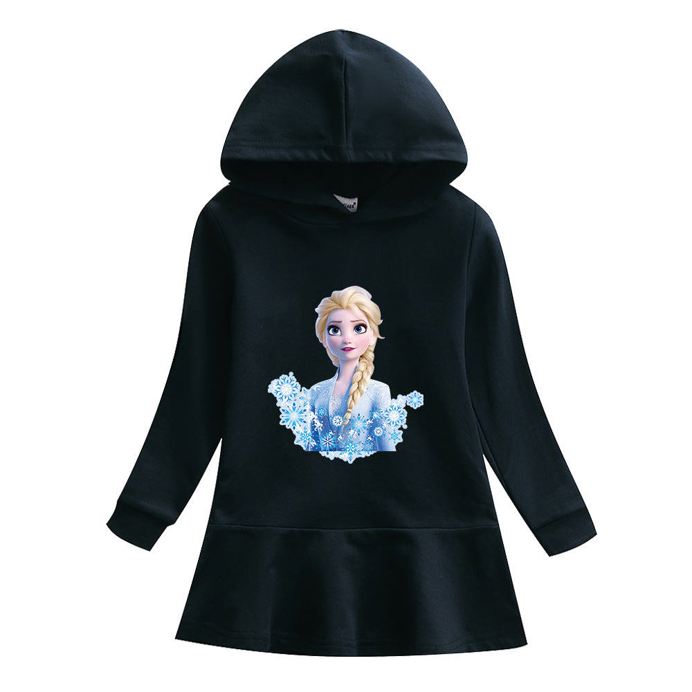 New Girl Dress Elsa Party Toddler Princess Costume Dress For Casual Wear Holiday